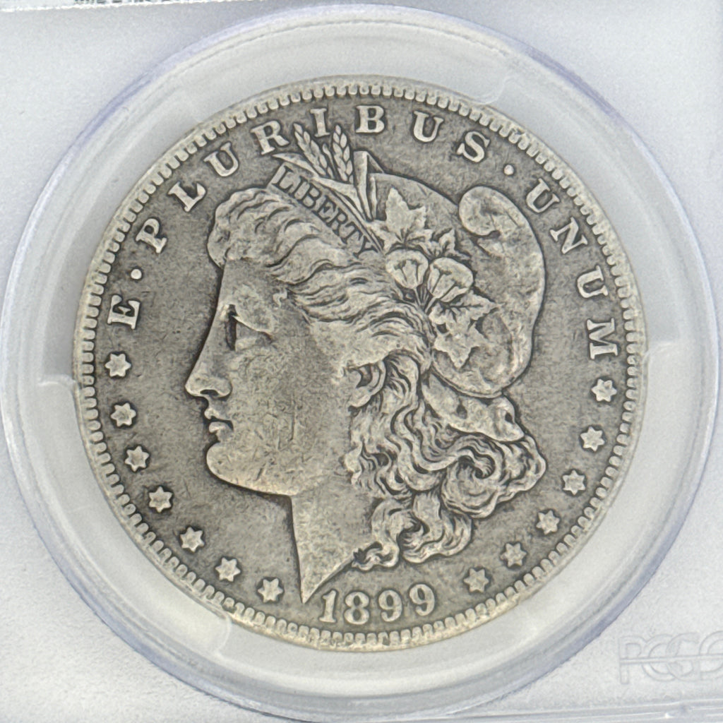 1899-O Morgan Silver Dollar F15 PCGS Graded