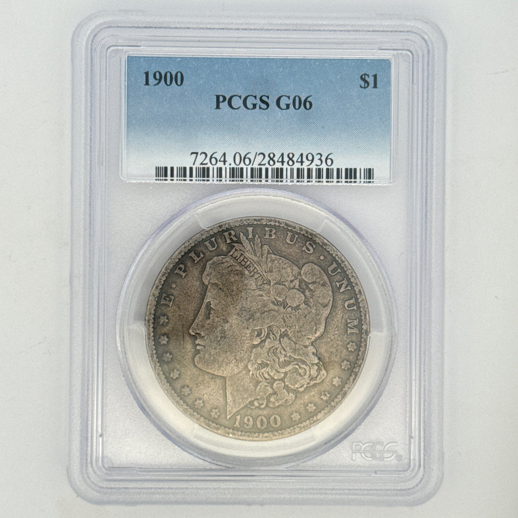 1900 Morgan Silver Dollar G6 PCGS Graded