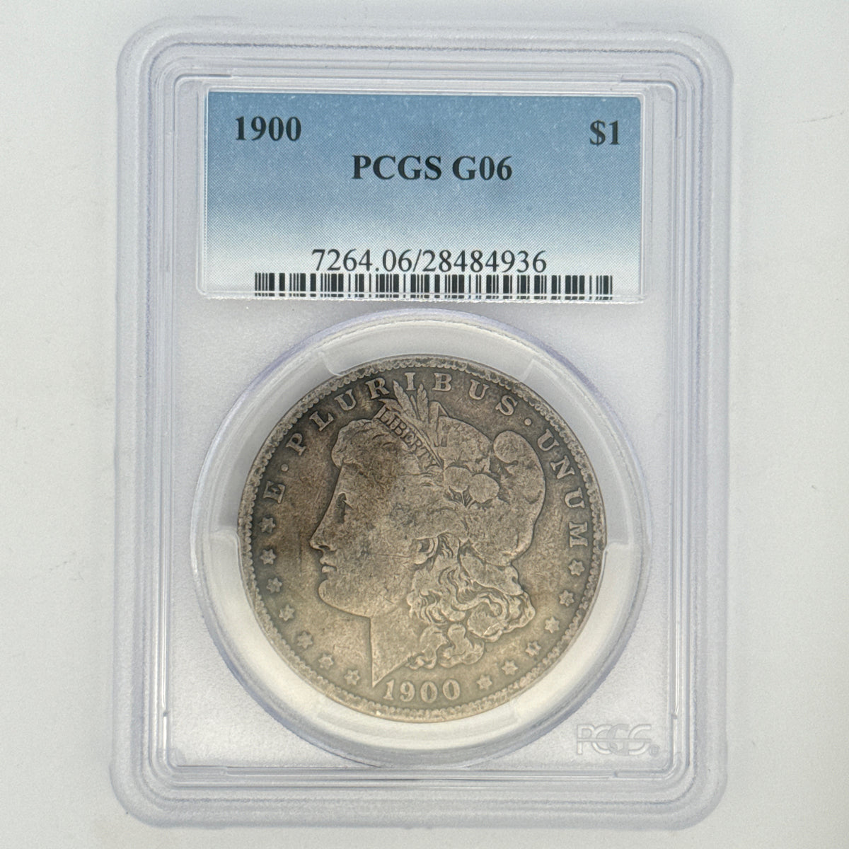 1900 Morgan Silver Dollar G6 PCGS Graded