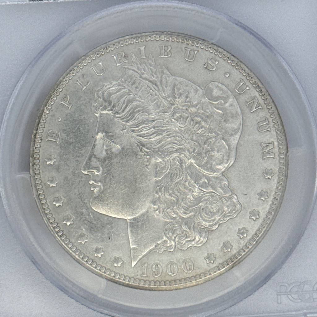 1900 Morgan Silver Dollar AU53 PCGS Graded