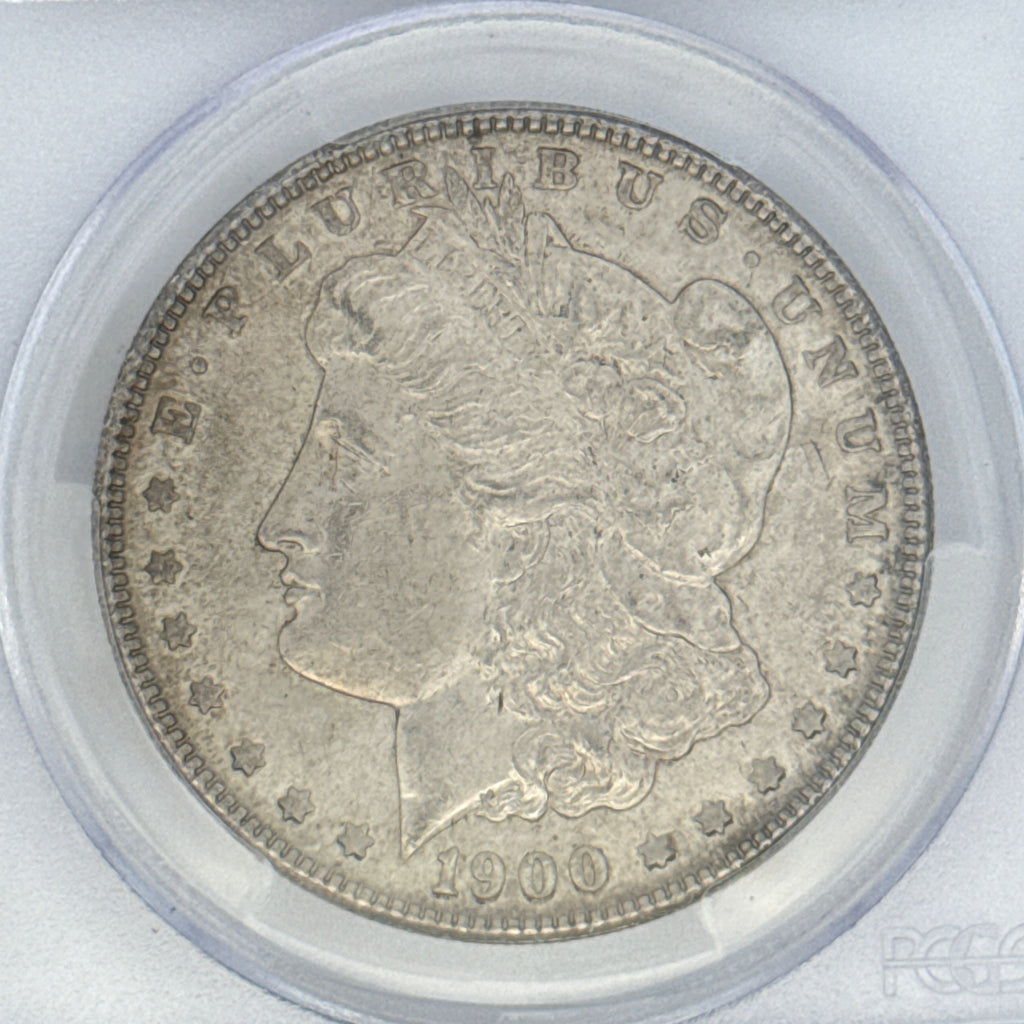 1900 Morgan Silver Dollar AU55 PCGS Graded