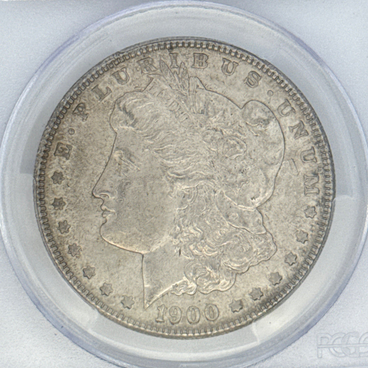 1900 Morgan Silver Dollar AU55 PCGS Graded