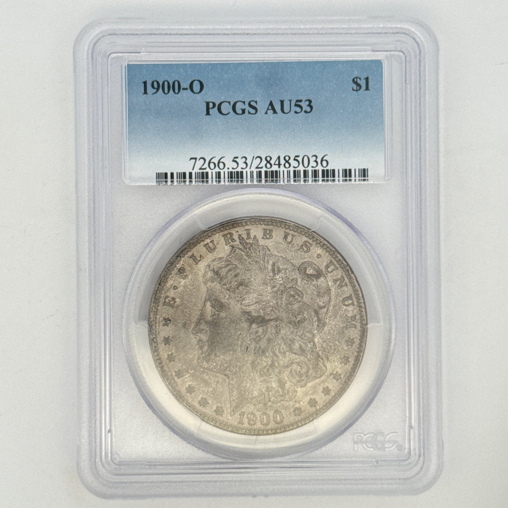 1900-O Morgan Silver Dollar AU53 PCGS Graded