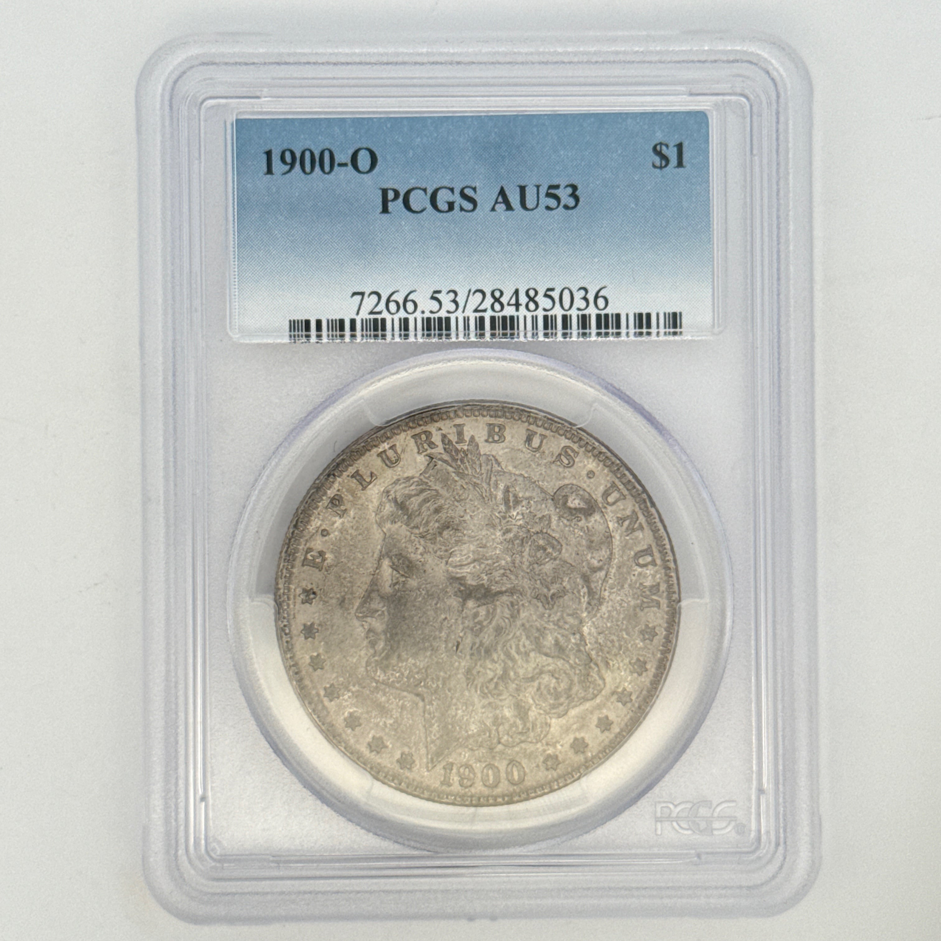 1900-O Morgan Silver Dollar AU53 PCGS Graded