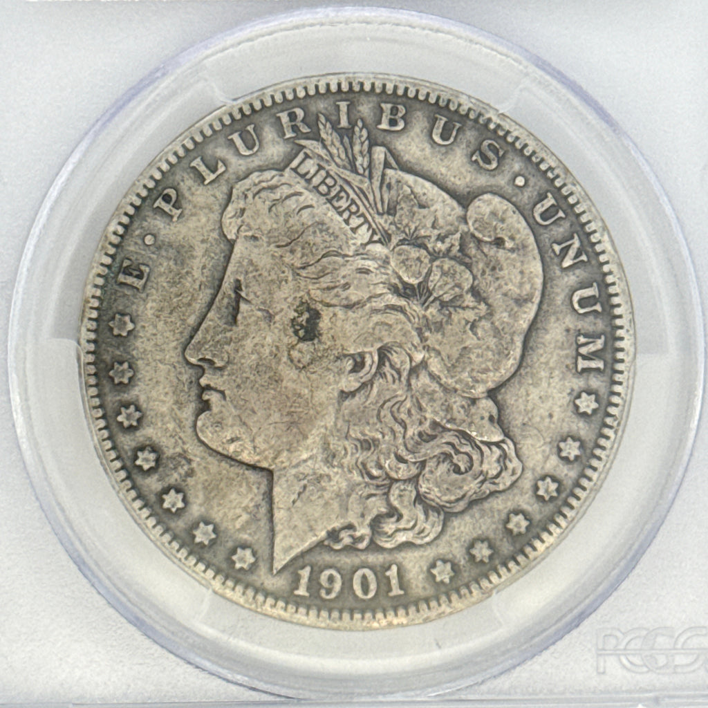 1901-O Morgan Silver Dollar F12 PCGS Graded
