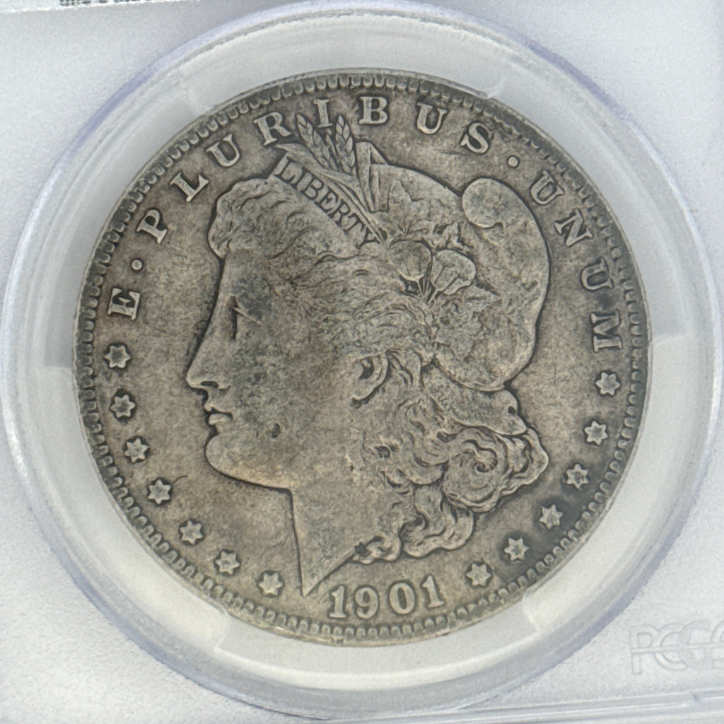 1901-O Morgan Silver Dollar F12 PCGS Graded