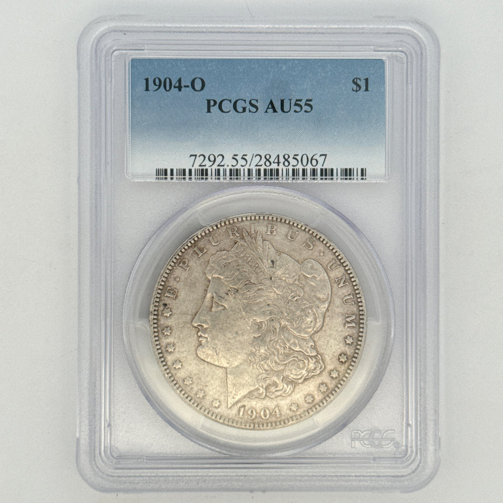 1904-O Morgan Silver Dollar AU55 PCGS Graded