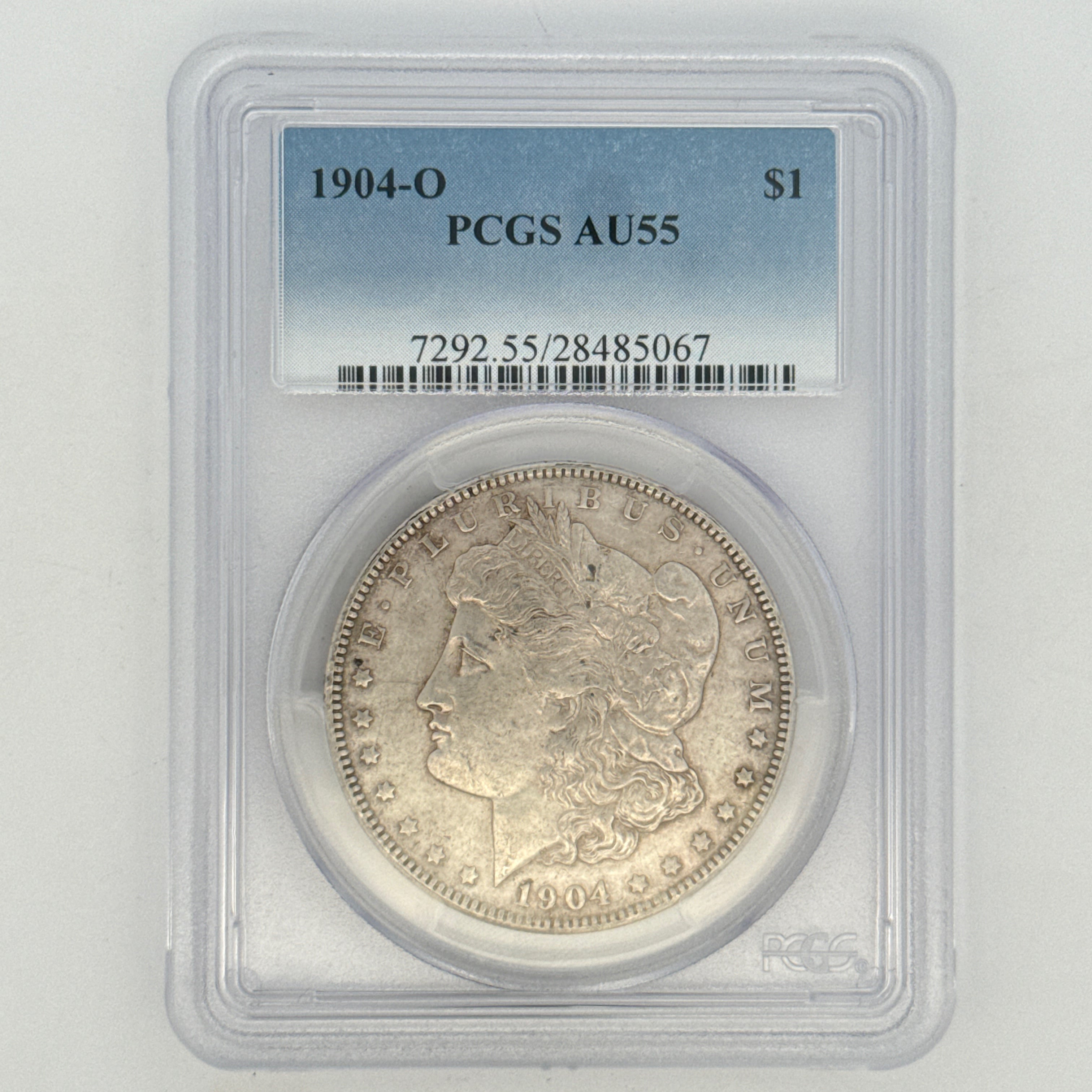 1904-O Morgan Silver Dollar AU55 PCGS Graded