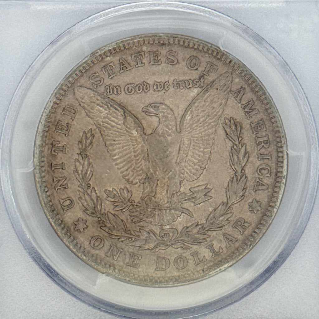 1921 Morgan Silver Dollar AU50 PCGS Graded