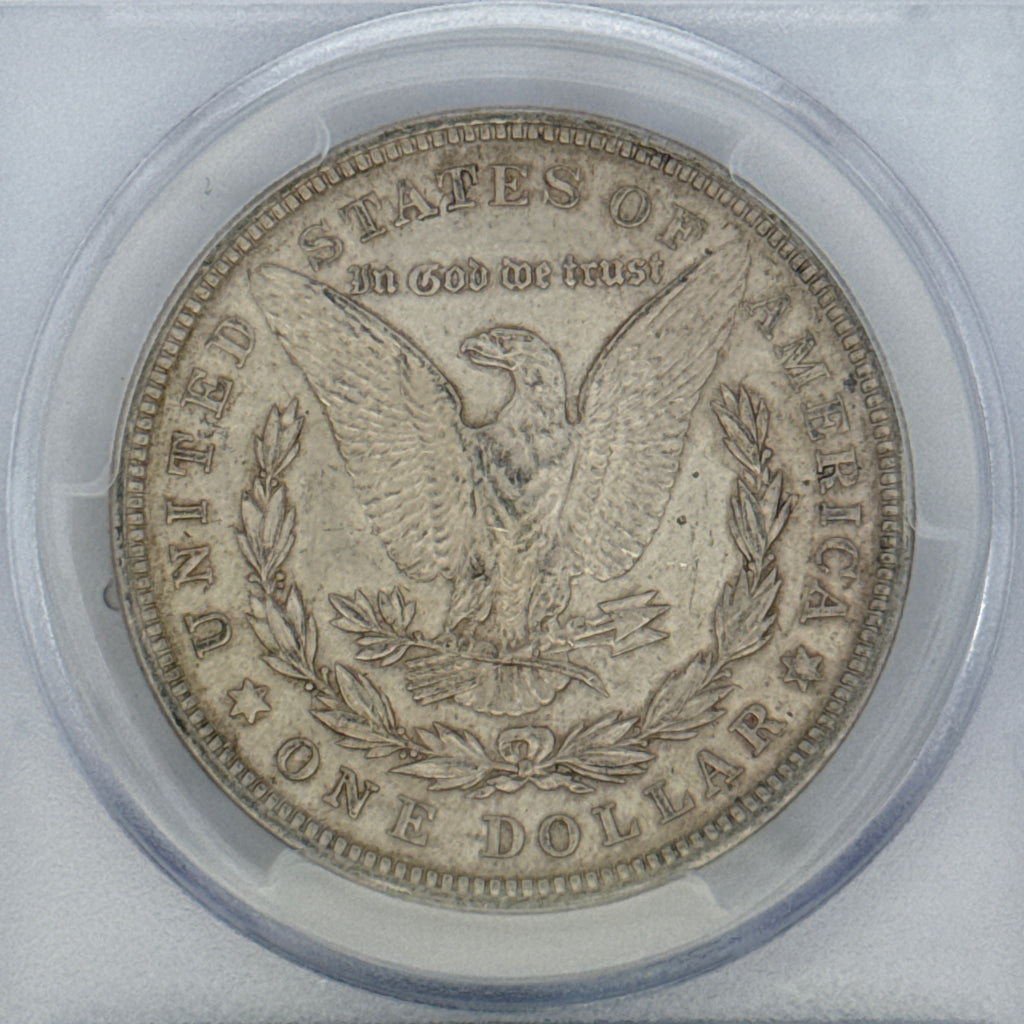 1921 Morgan Silver Dollar AU55 PCGS Graded