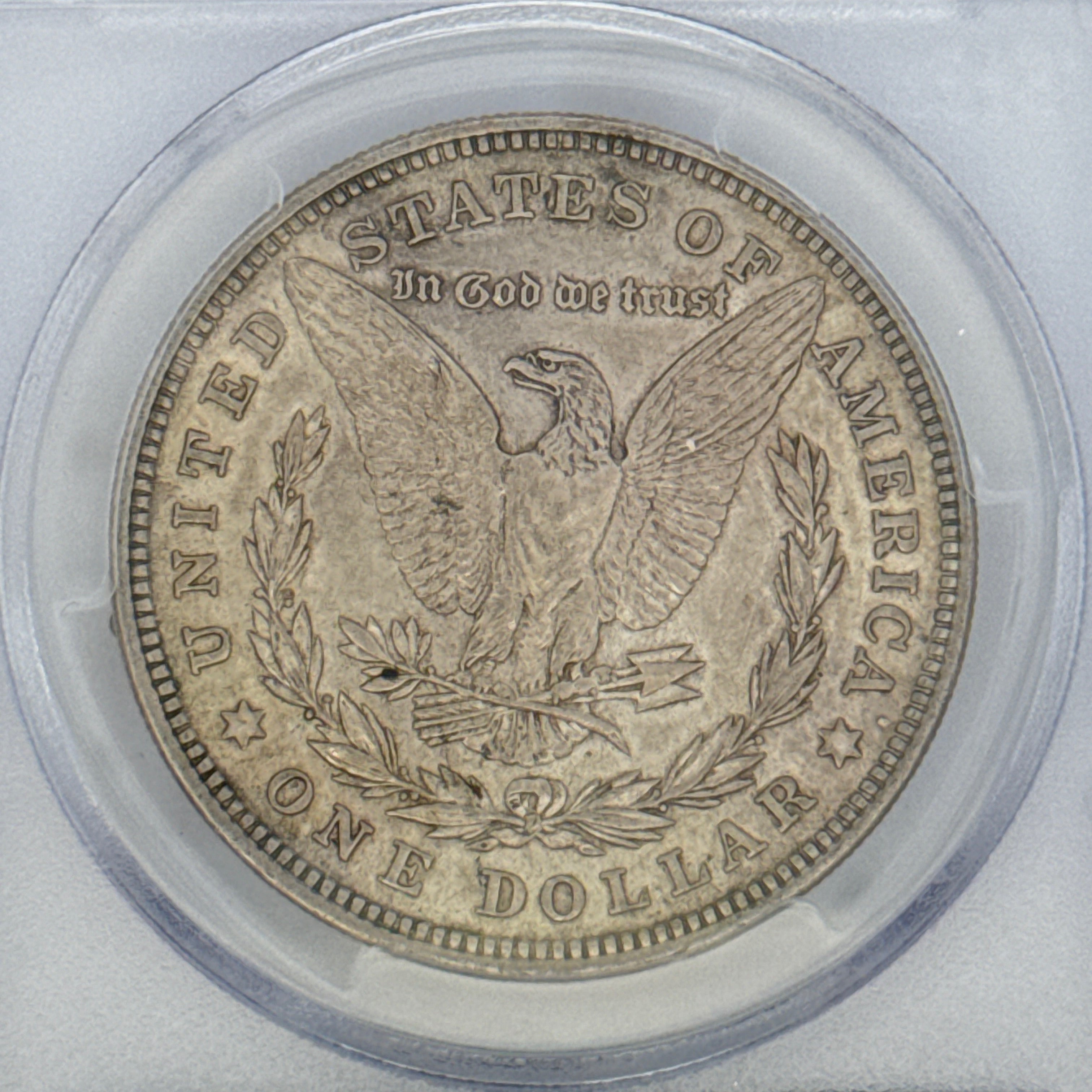 1921 Morgan Silver Dollar AU55 PCGS Graded