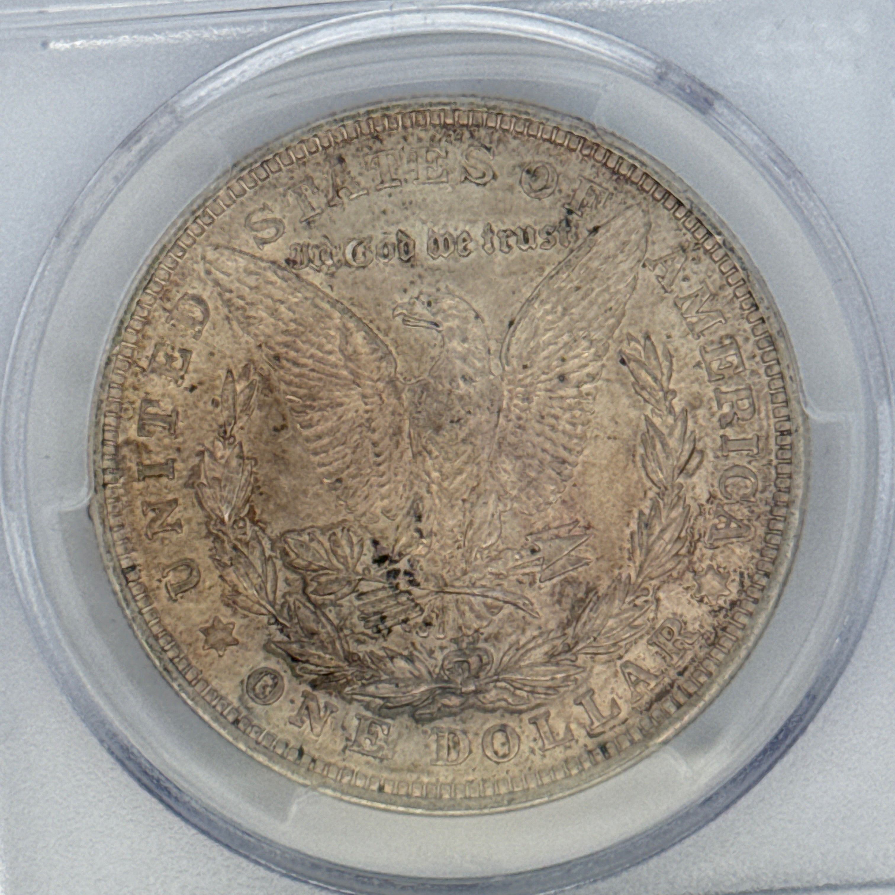 1921 Morgan Silver Dollar AU55 PCGS Graded