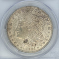 1921 Morgan Silver Dollar AU58 PCGS Graded
