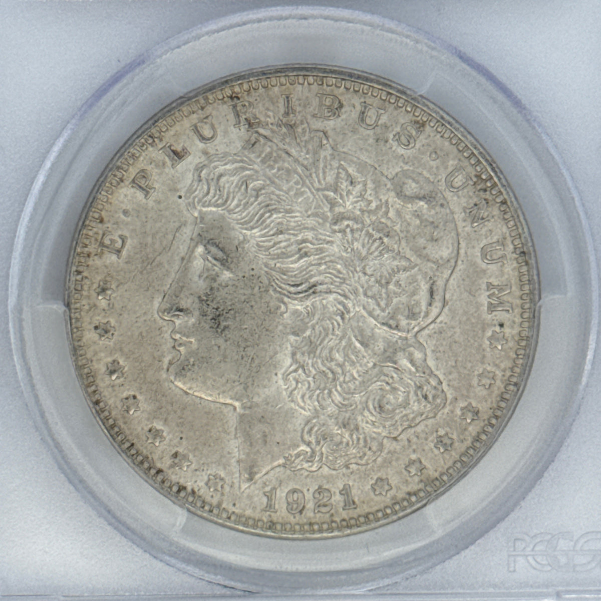 1921 Morgan Silver Dollar AU58 PCGS Graded