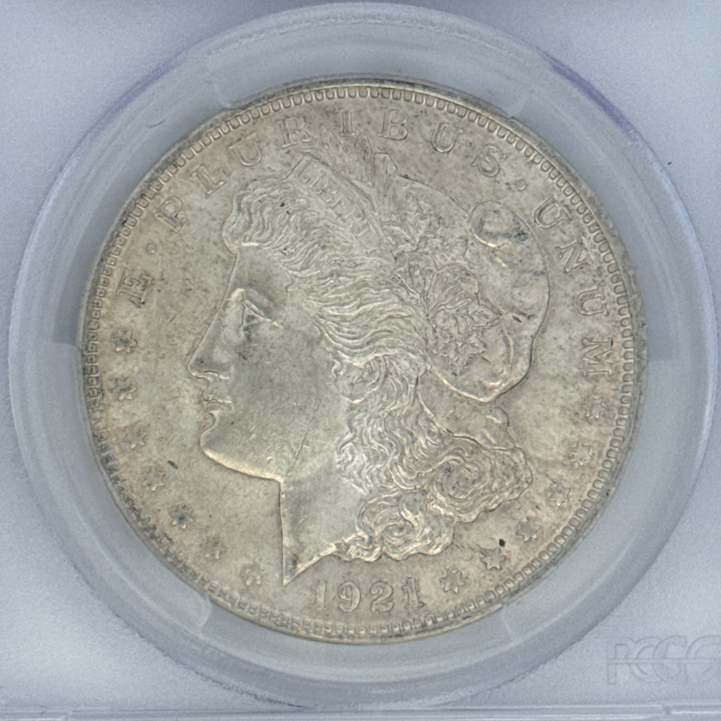 1921 Morgan Silver Dollar AU58 PCGS Graded