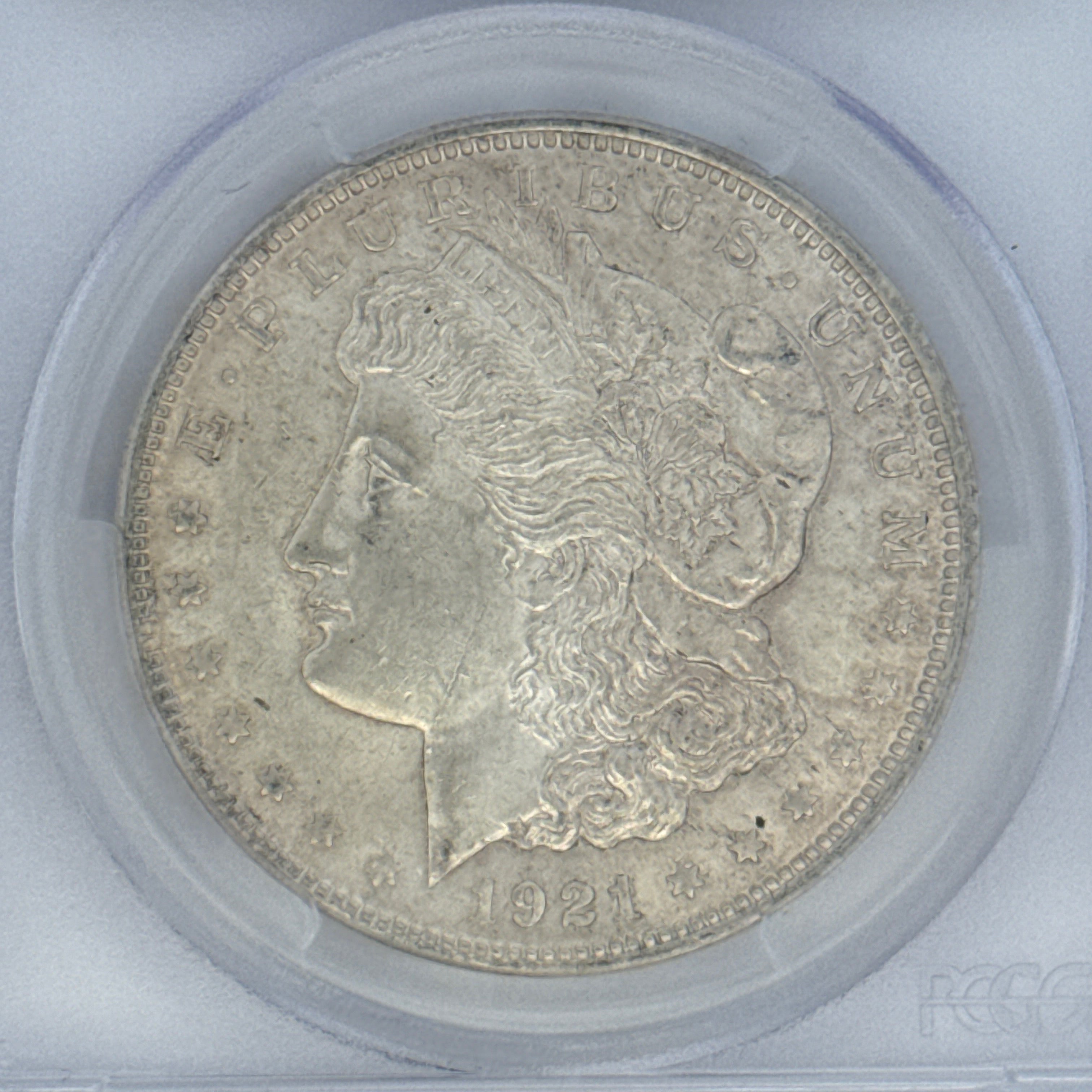 1921 Morgan Silver Dollar AU58 PCGS Graded