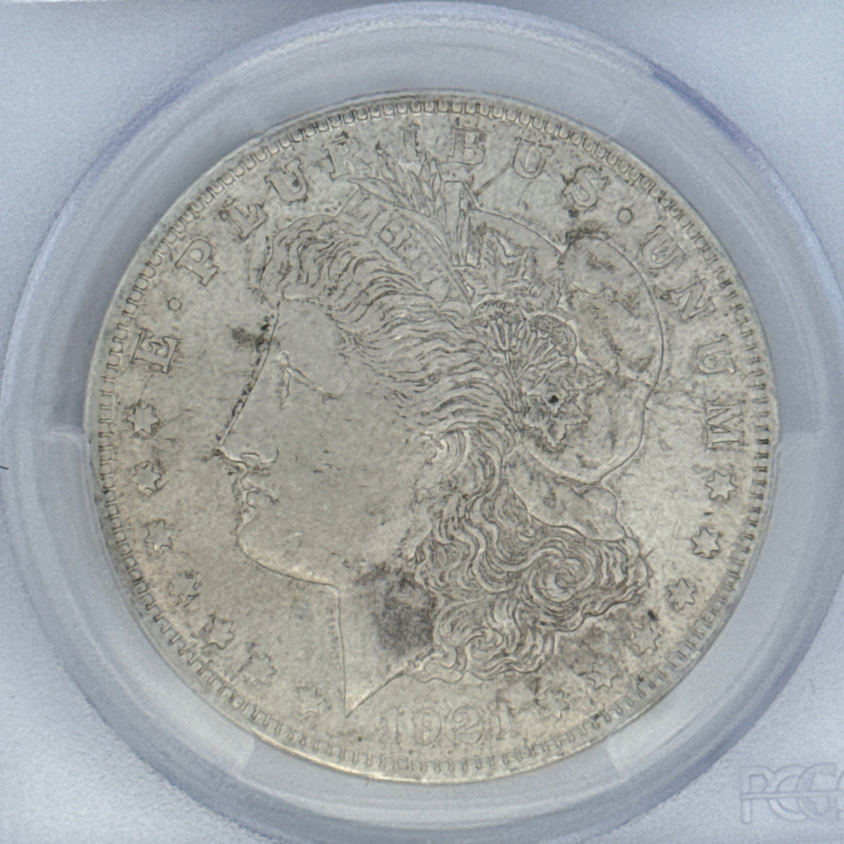1921 Morgan Silver Dollar AU58 PCGS Graded