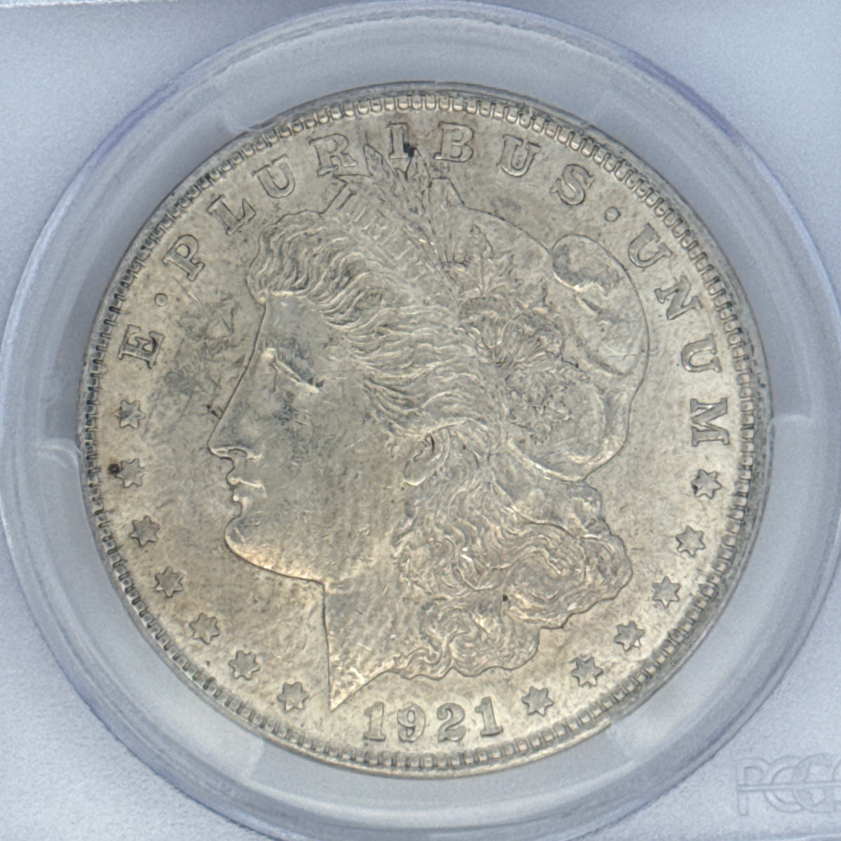 1921 Morgan Silver Dollar AU58 PCGS Graded