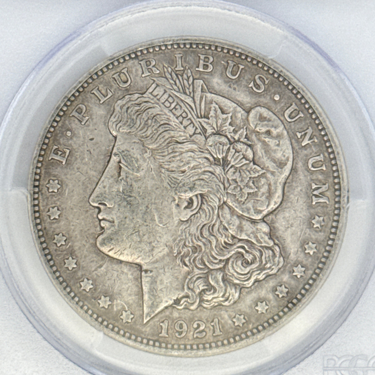 1921-D Morgan Silver Dollar XF40 PCGS Graded