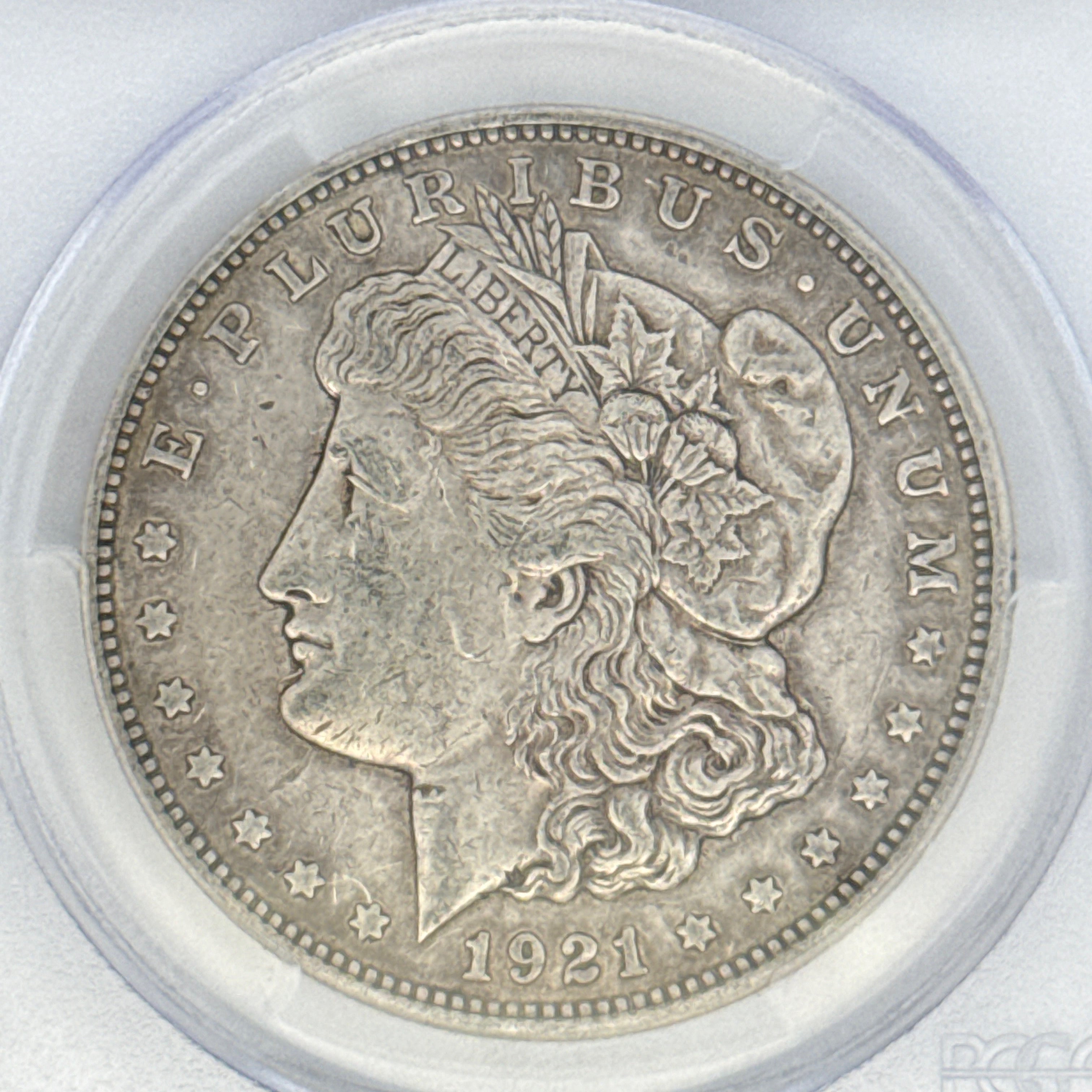 1921-D Morgan Silver Dollar XF40 PCGS Graded