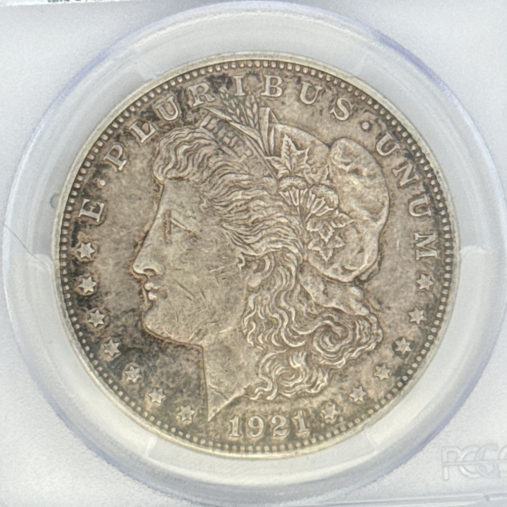 1921-D Morgan Silver Dollar XF40 PCGS Graded