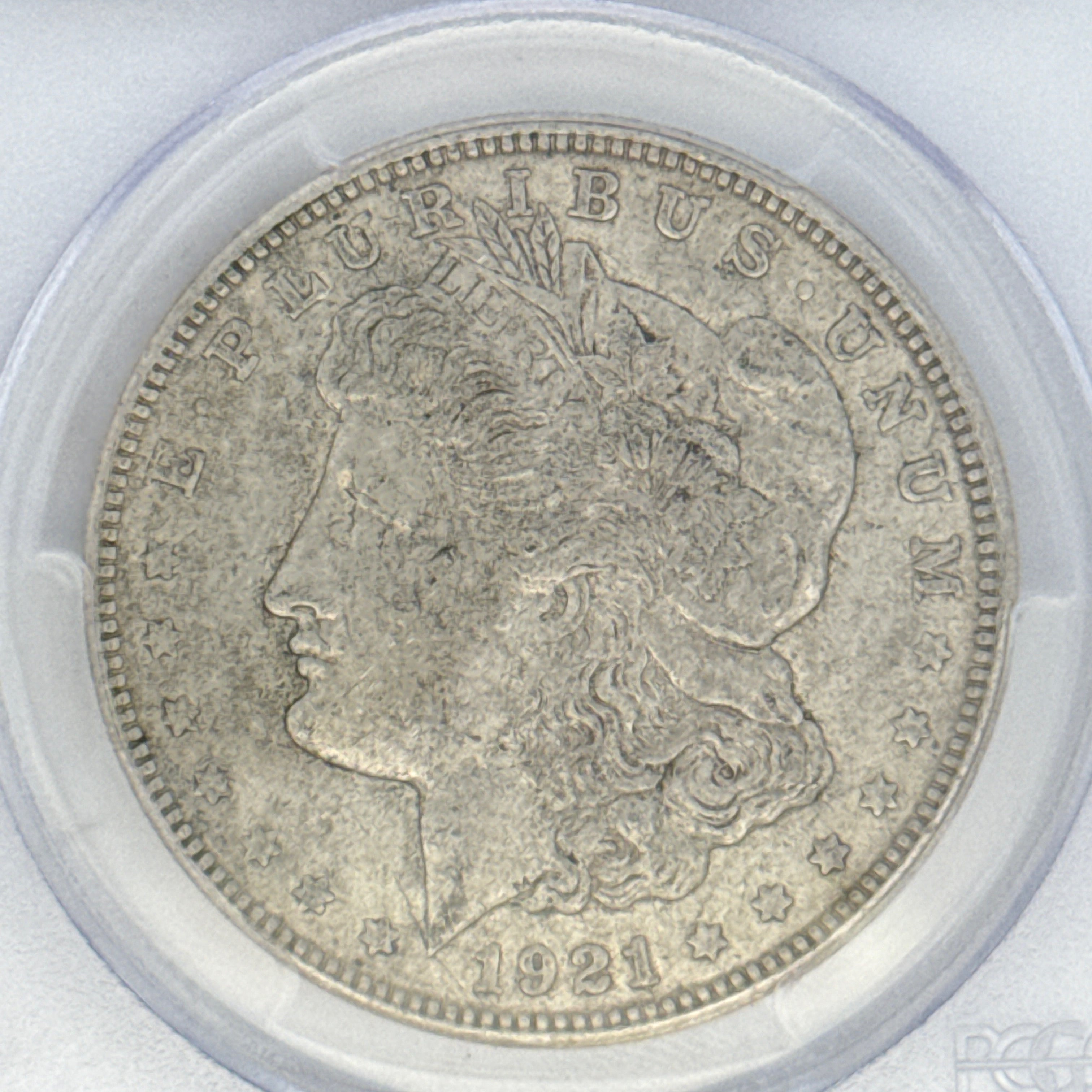 1921-D Morgan Silver Dollar XF45 PCGS Graded