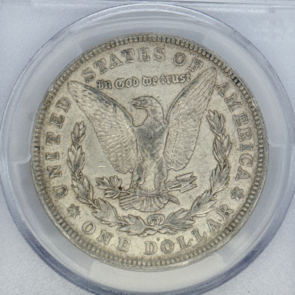 1921-D Morgan Silver Dollar AU50 PCGS Graded