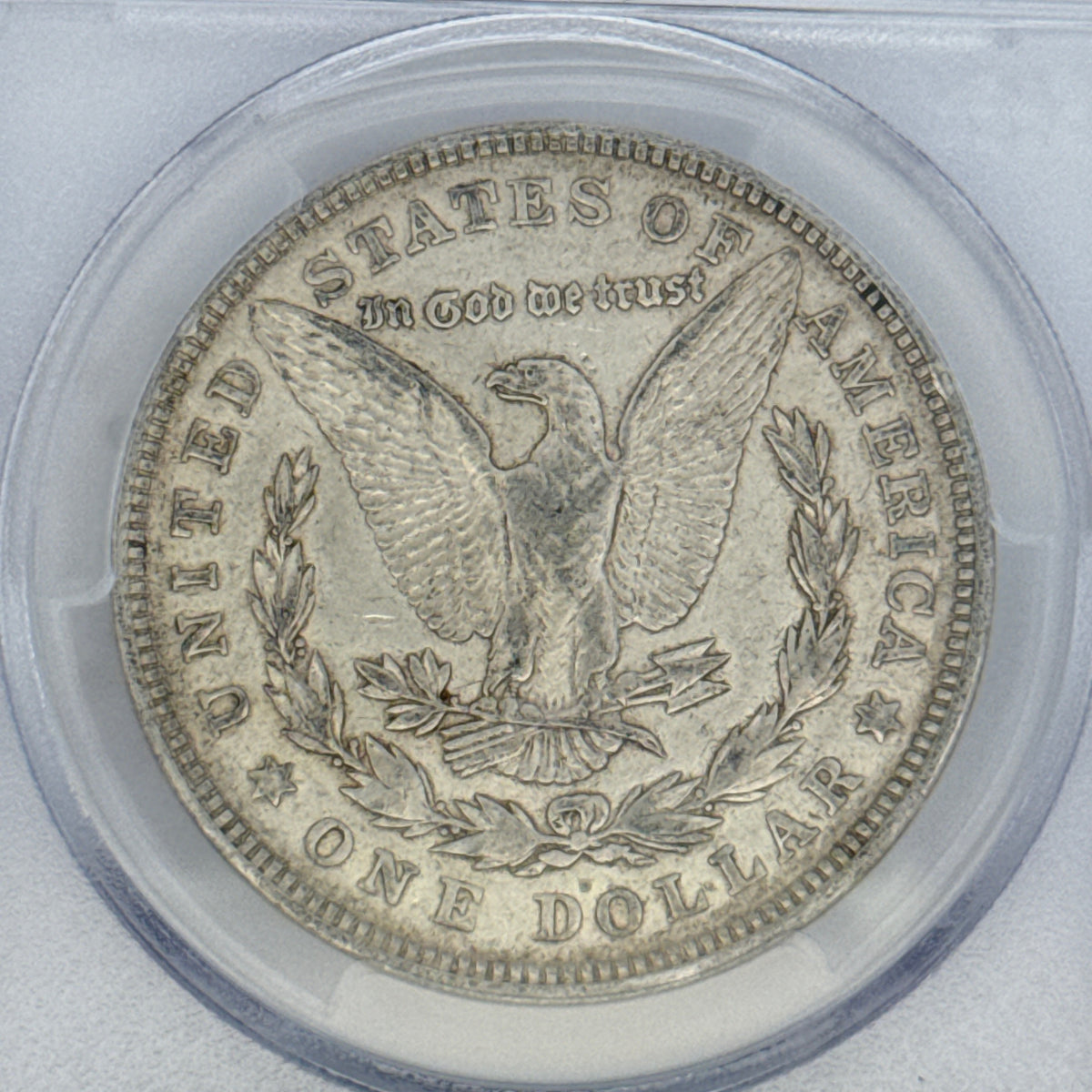 1921-D Morgan Silver Dollar AU50 PCGS Graded