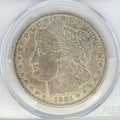 1921-D Morgan Silver Dollar AU50 PCGS Graded