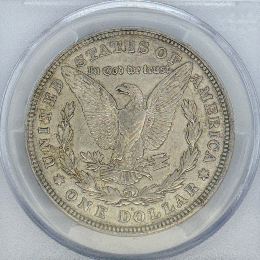 1921-D Morgan Silver Dollar AU53 PCGS Graded