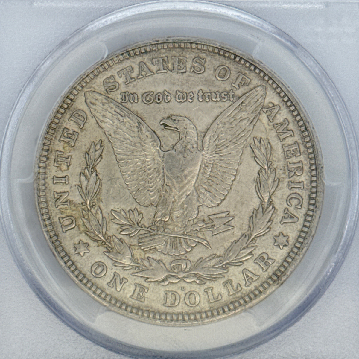 1921-D Morgan Silver Dollar AU53 PCGS Graded