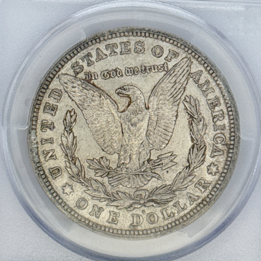 1921-D Morgan Silver Dollar AU55 PCGS Graded
