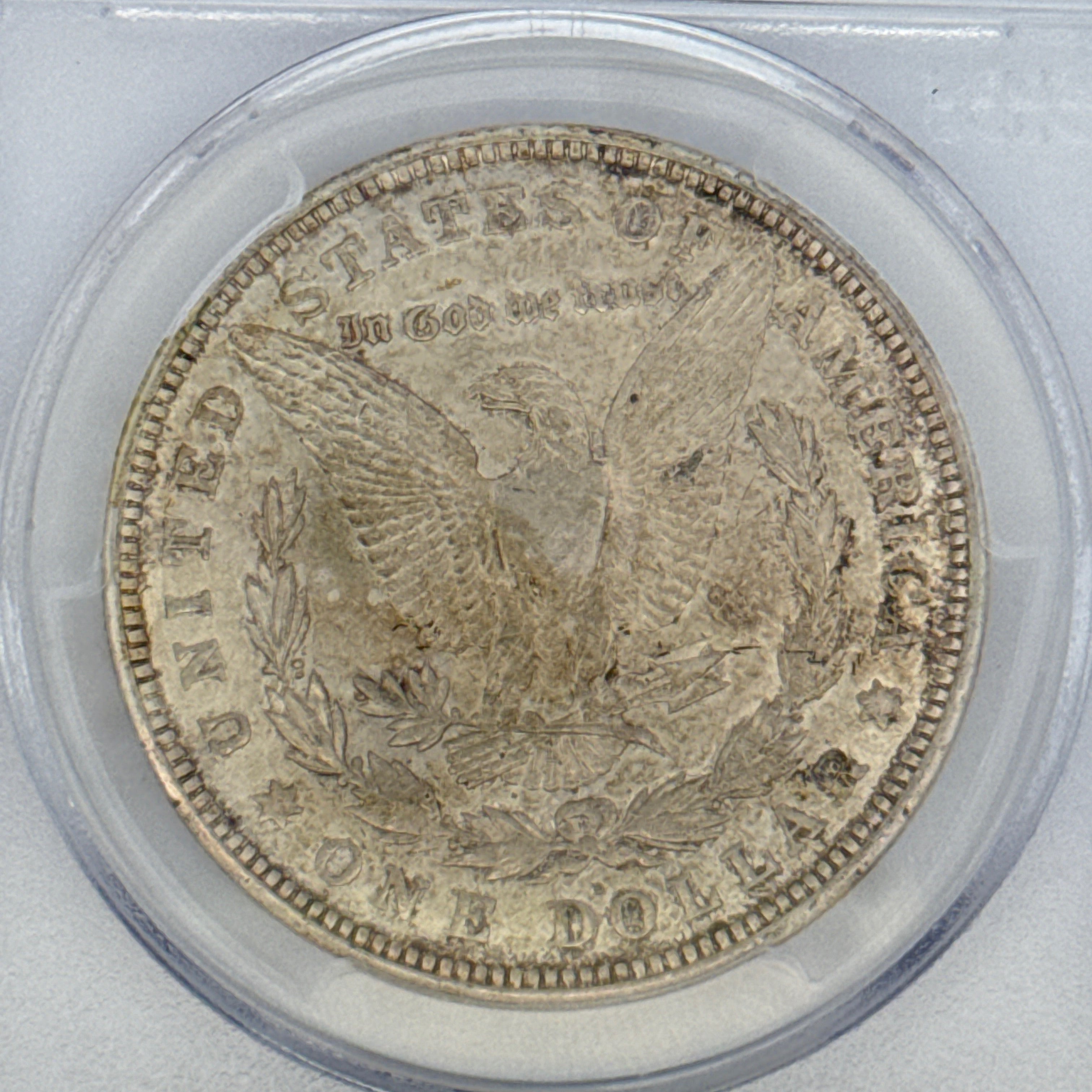 1921-D Morgan Silver Dollar AU55 PCGS Graded