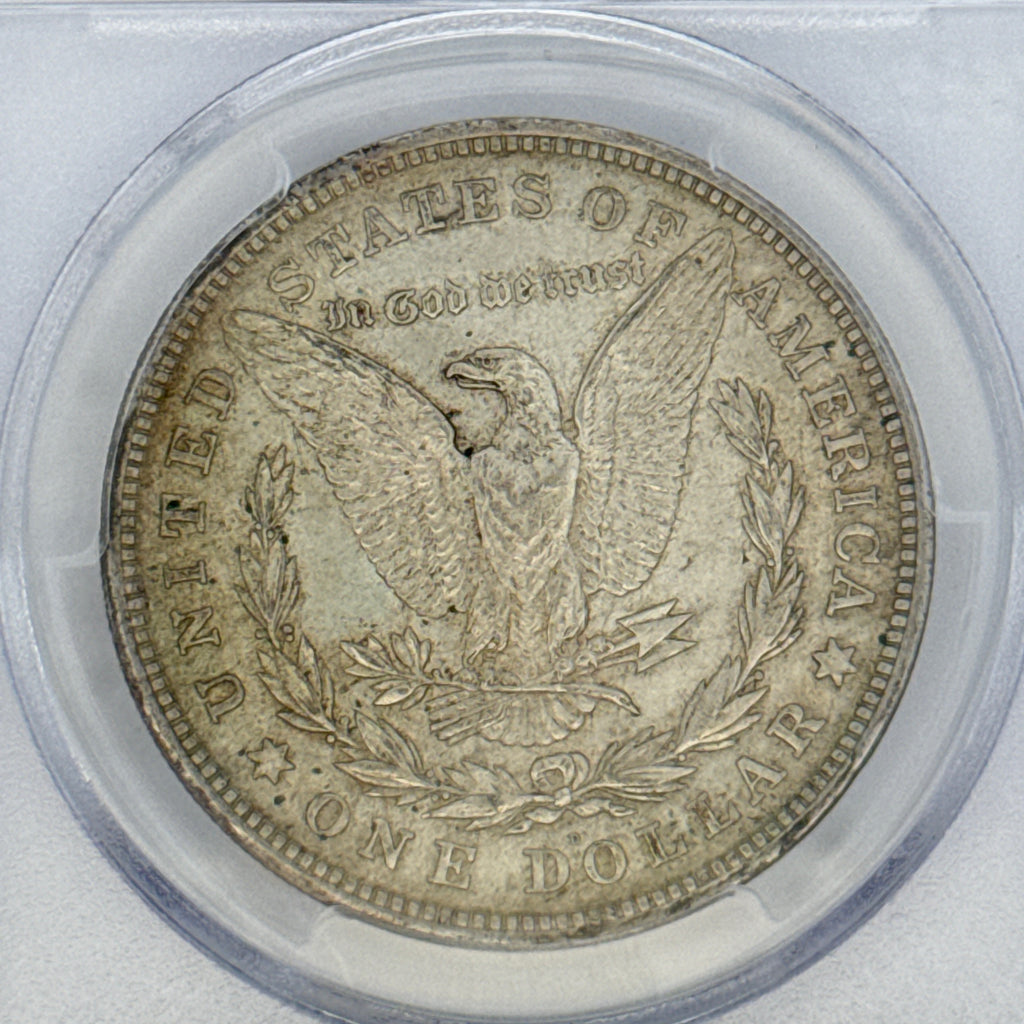 1921-D Morgan Silver Dollar AU55 PCGS Graded