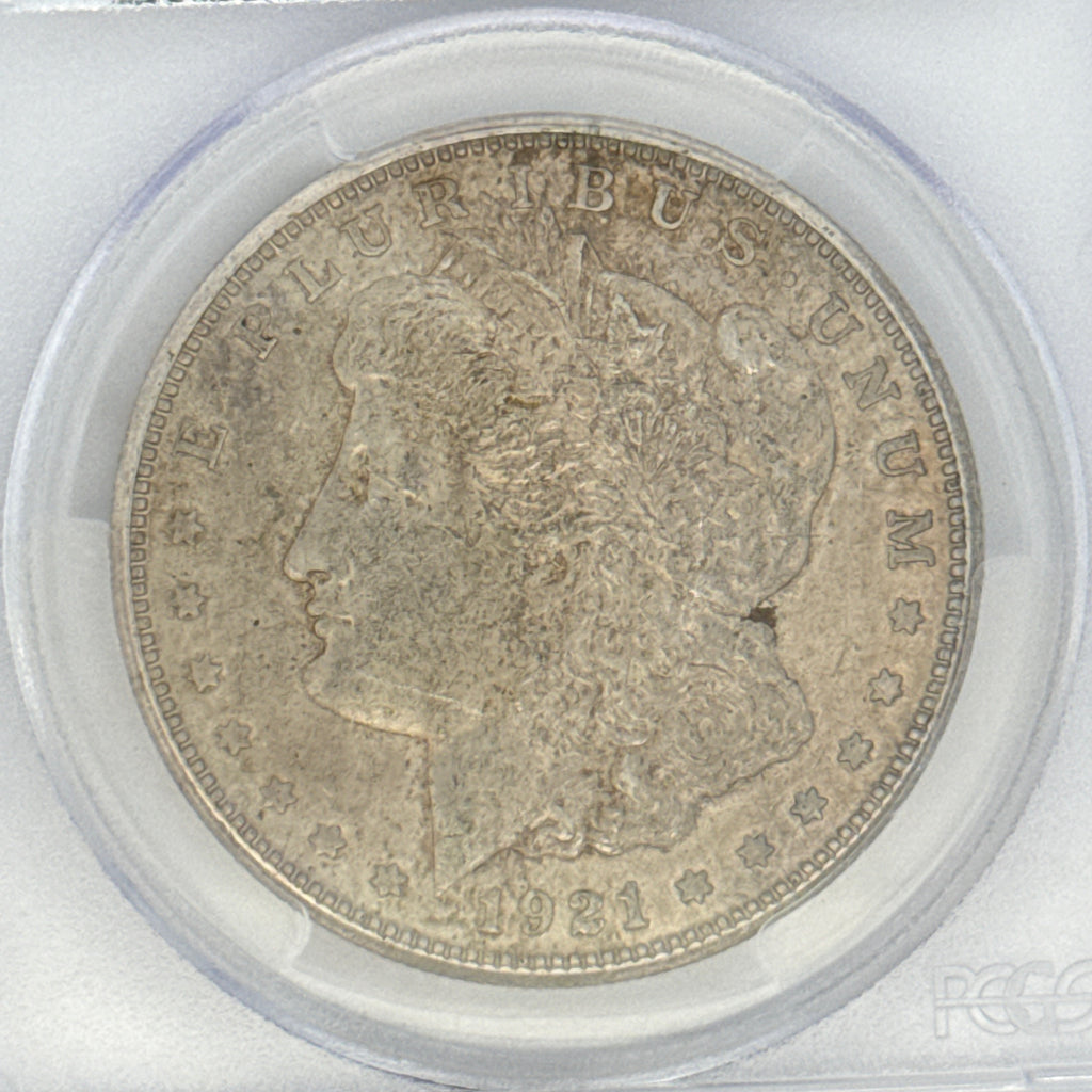 1921-S Morgan Silver Dollar AU53 PCGS Graded