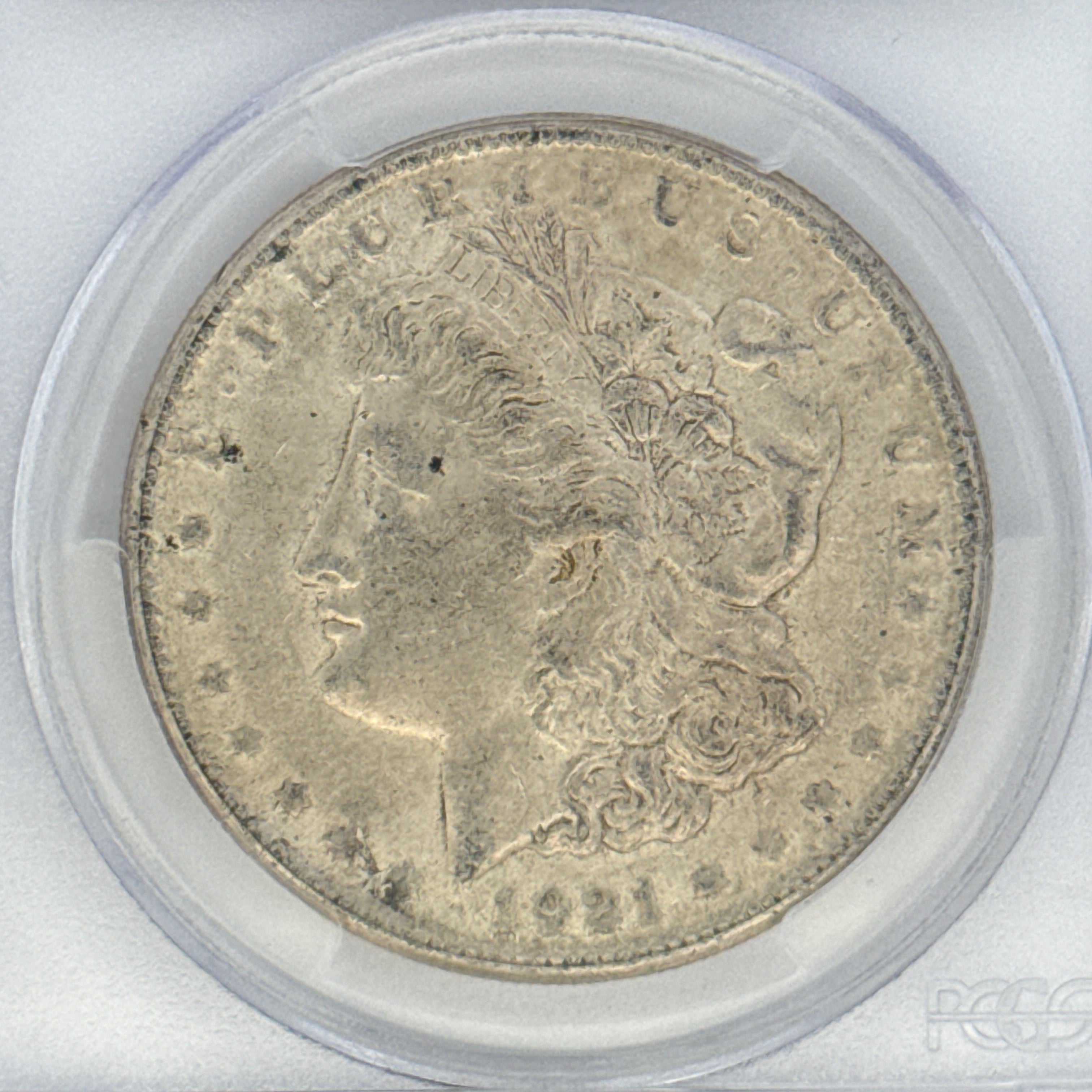 1921-S Morgan Silver Dollar AU55 PCGS Graded