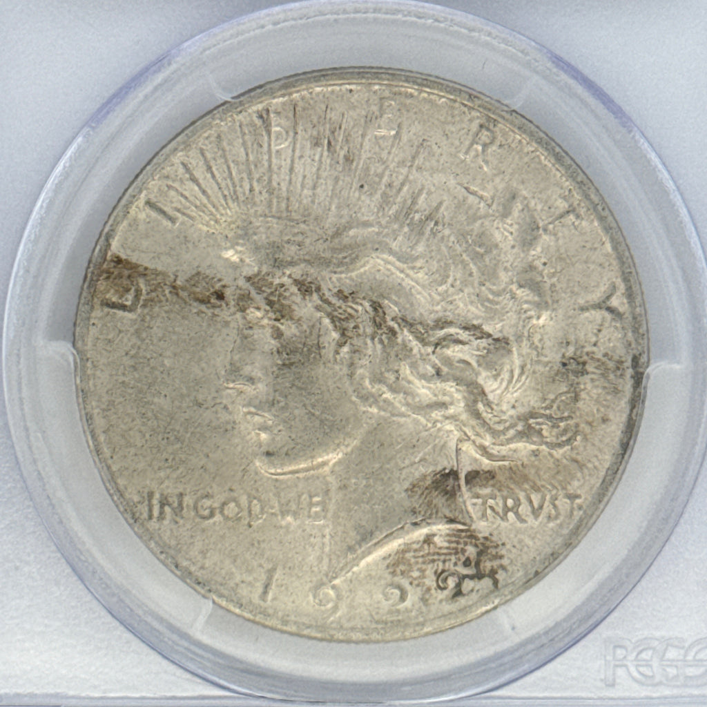 1922 Peace Silver Dollar XF40 PCGS Graded