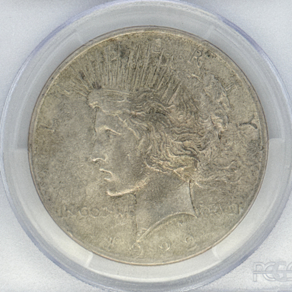 1922 Peace Silver Dollar AU50 PCGS Graded