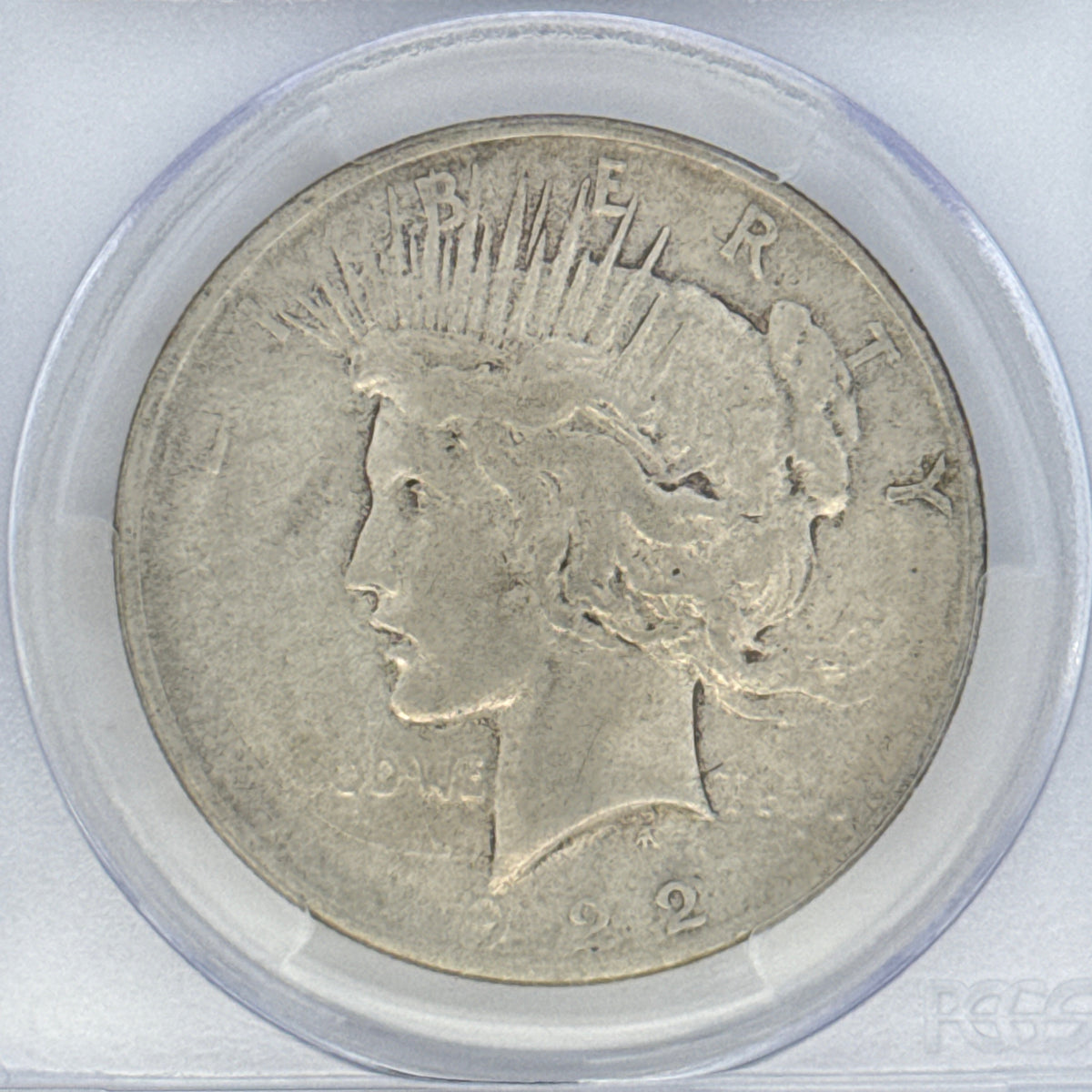 1922-D Peace Silver Dollar VF30 PCGS Graded