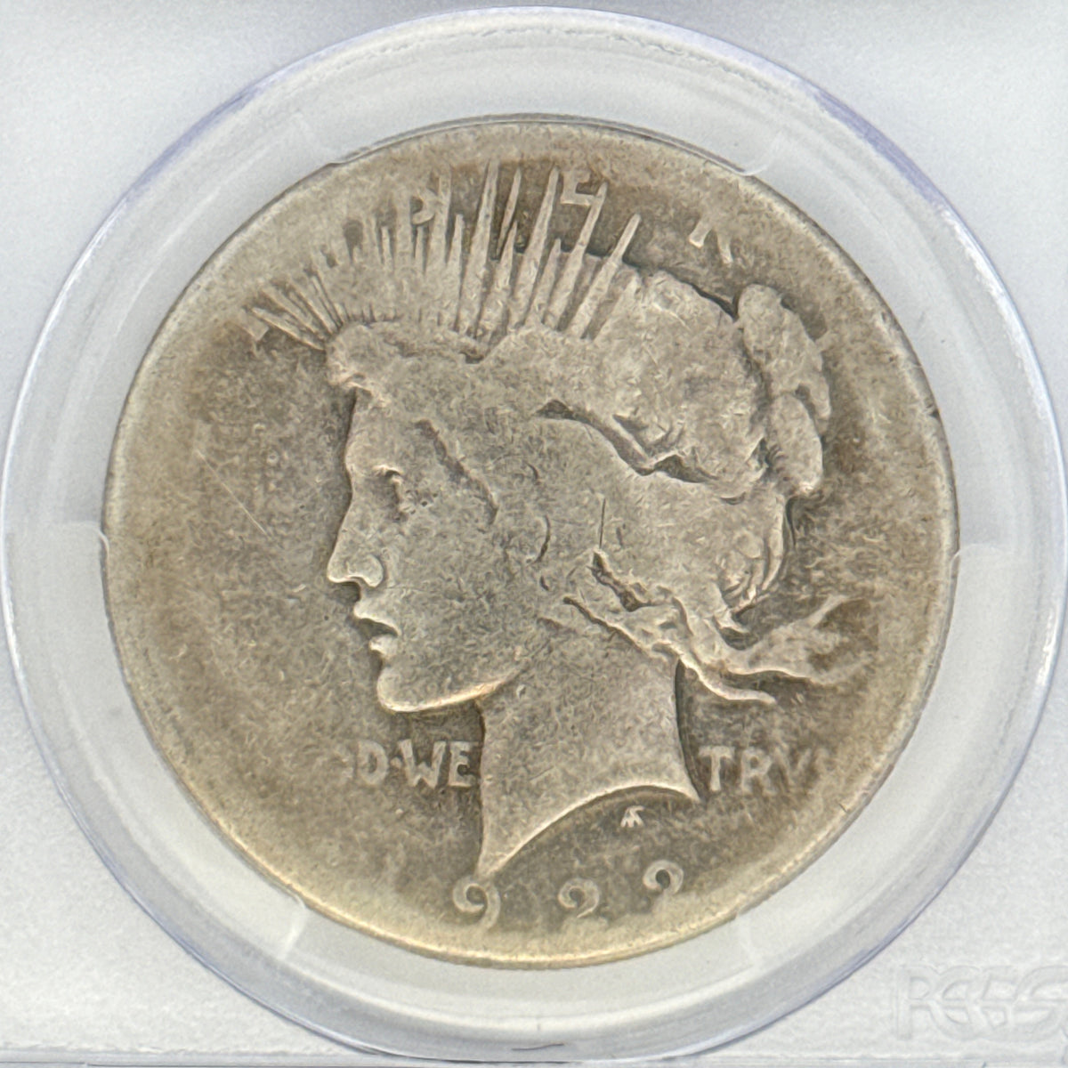 1922-S Peace Silver Dollar FR-2 PCGS Graded