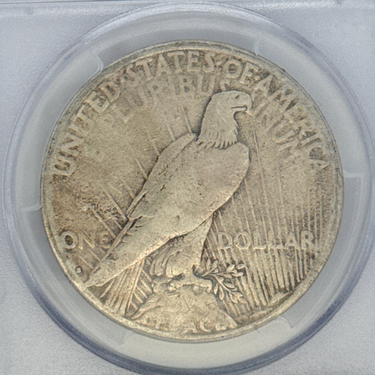 1922-S Peace Silver Dollar F15 PCGS Graded