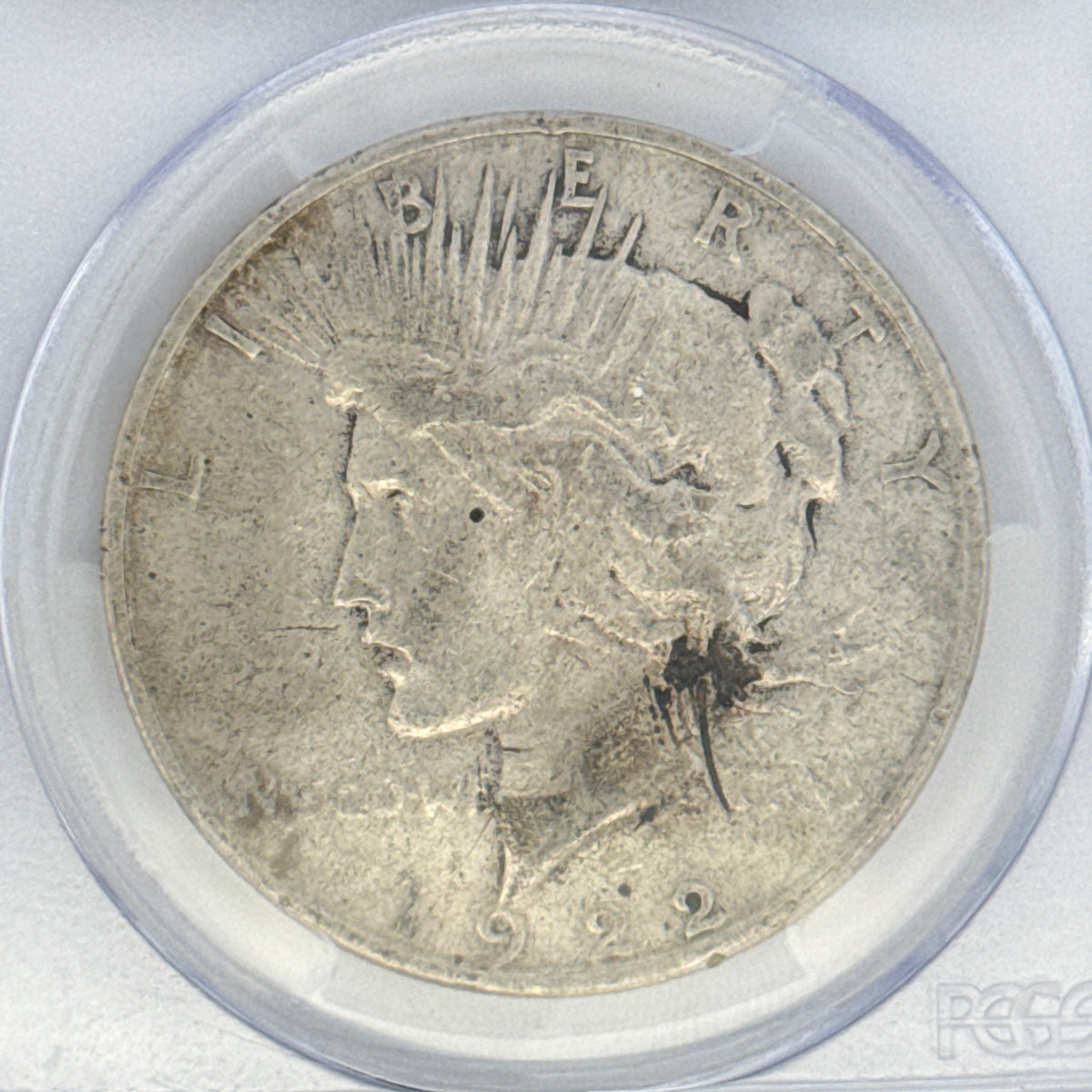 1922-S Peace Silver Dollar VF25 PCGS Graded