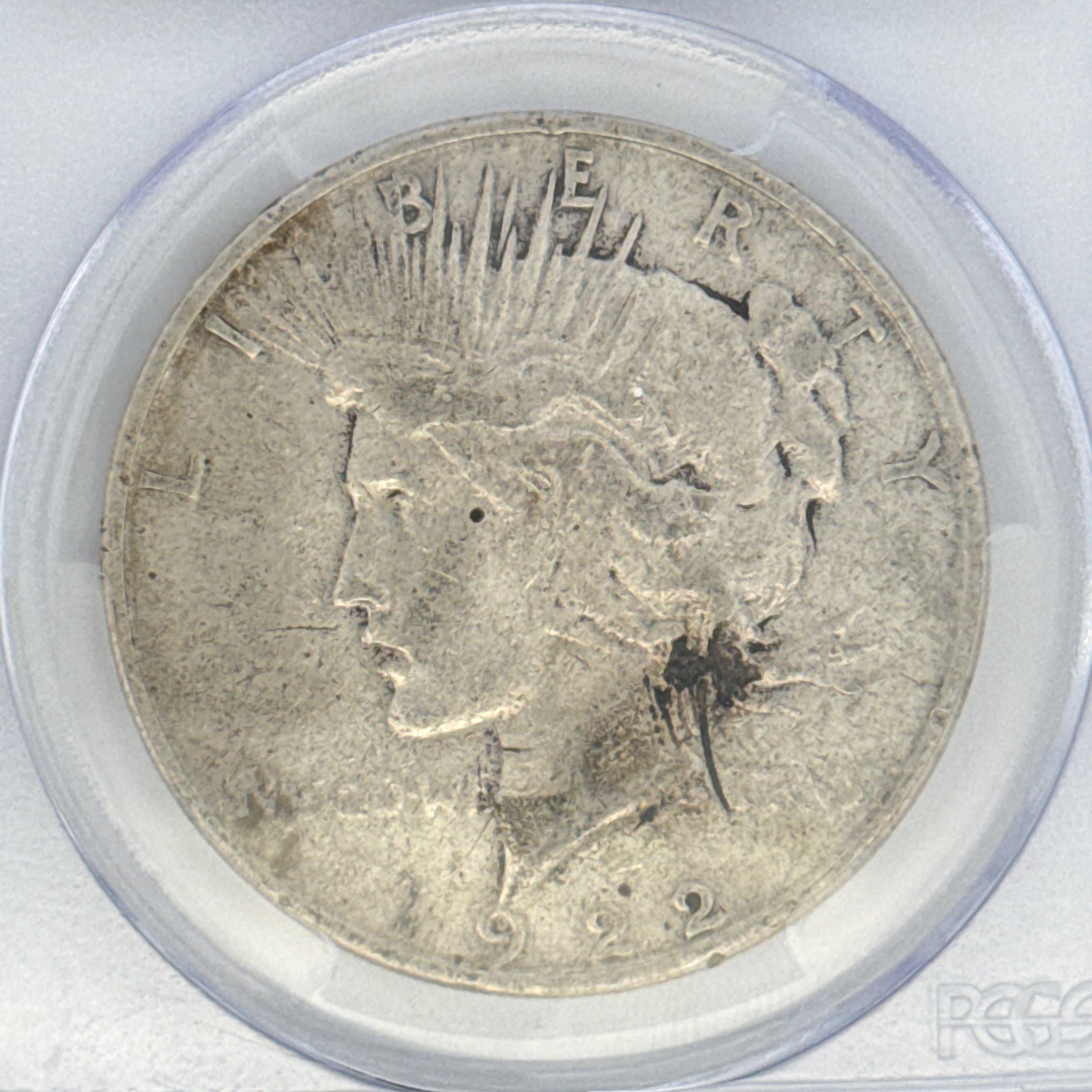 1922-S Peace Silver Dollar VF25 PCGS Graded