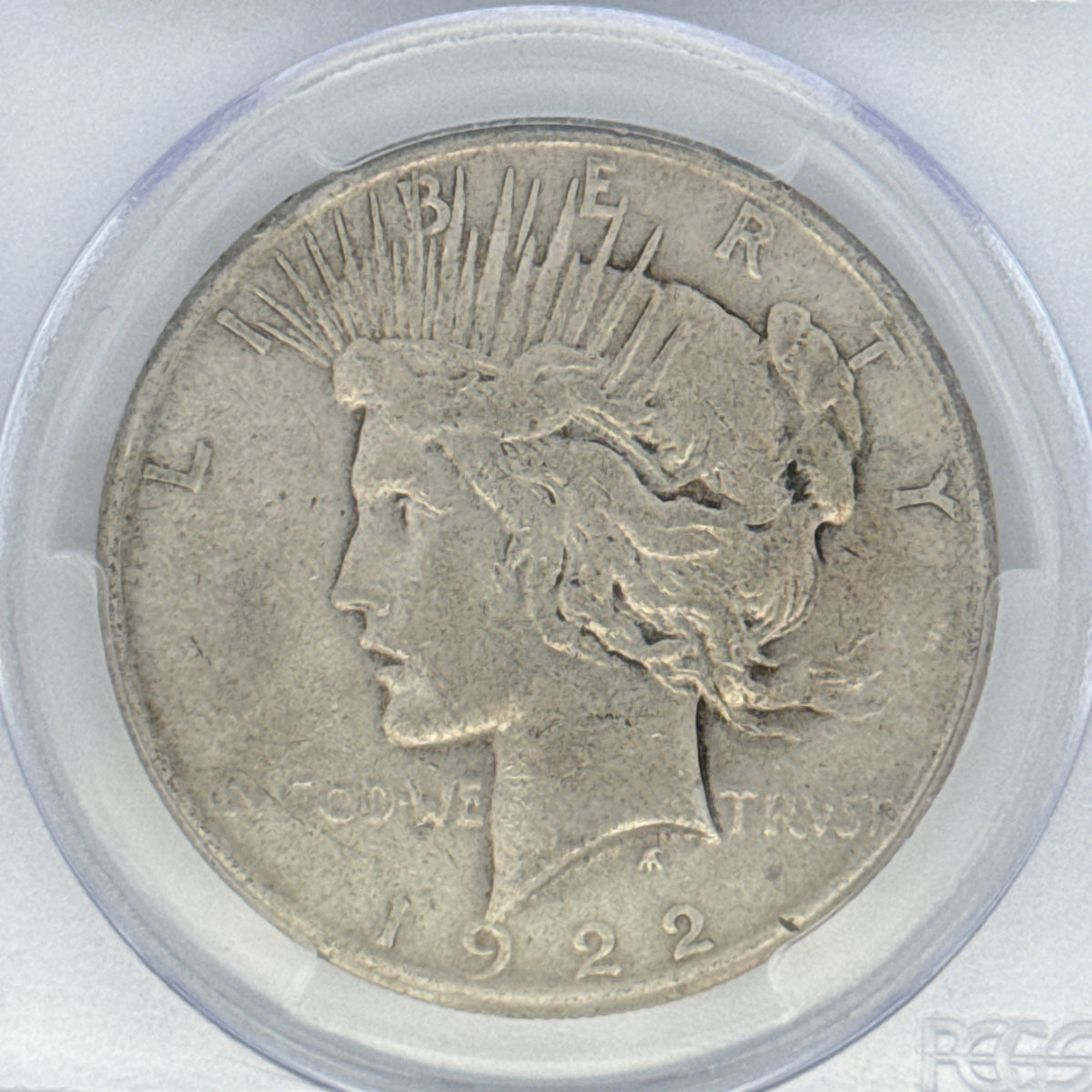 1922-S Peace Silver Dollar VF30 PCGS Graded