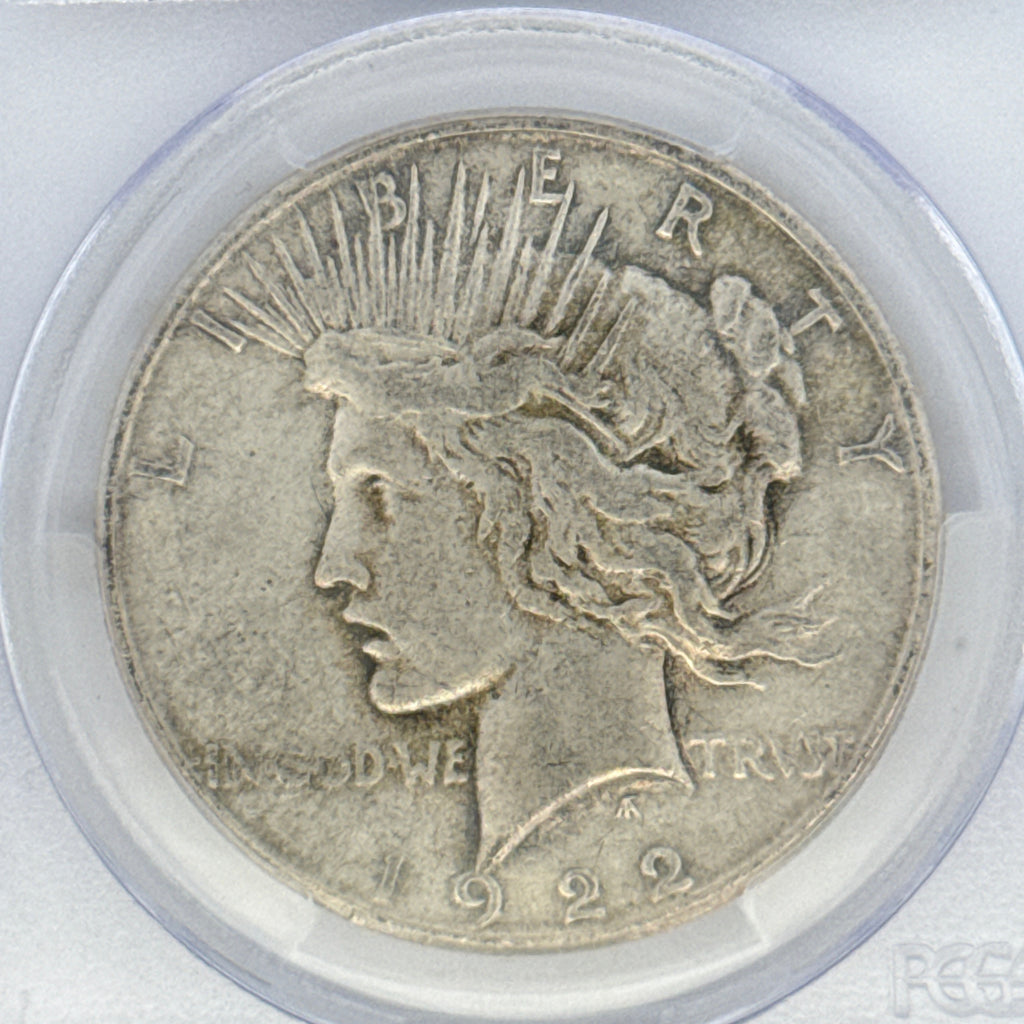 1922-S Peace Silver Dollar VF30 PCGS Graded