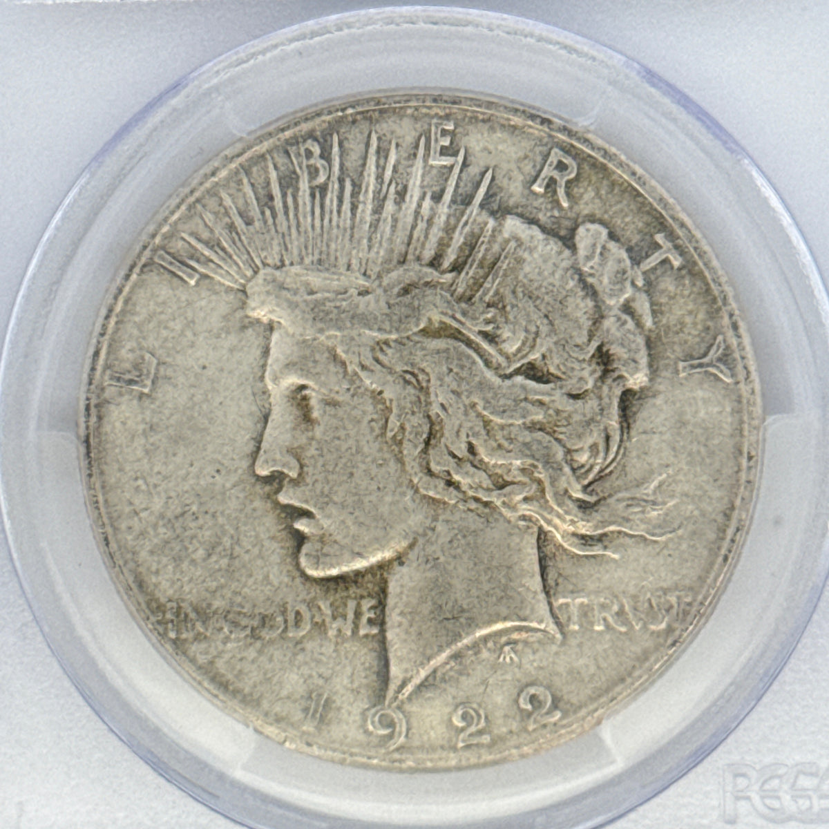 1922-S Peace Silver Dollar VF30 PCGS Graded