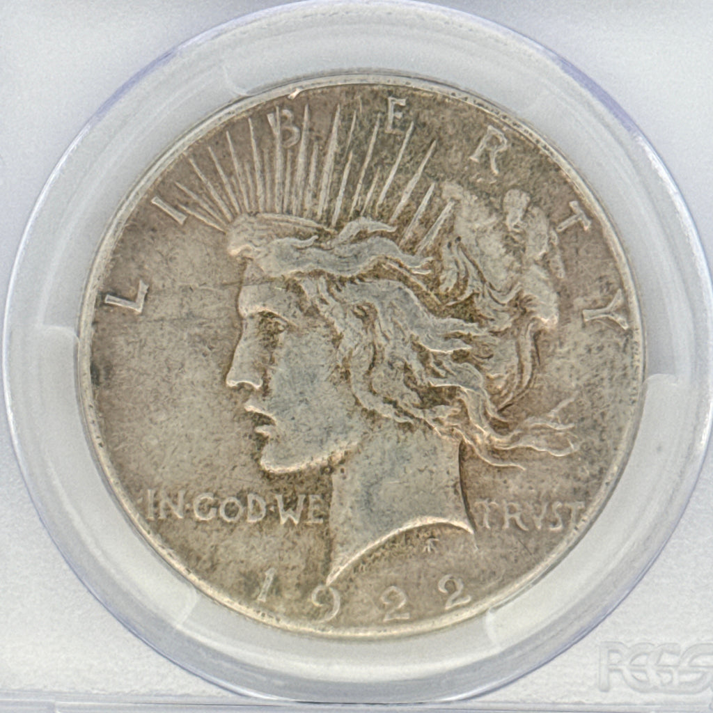 1922-S Peace Silver Dollar VF30 PCGS Graded