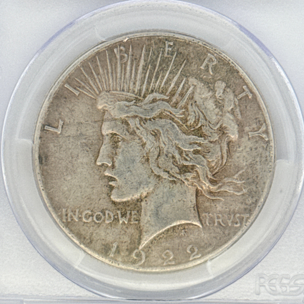 1922-S Peace Silver Dollar VF30 PCGS Graded
