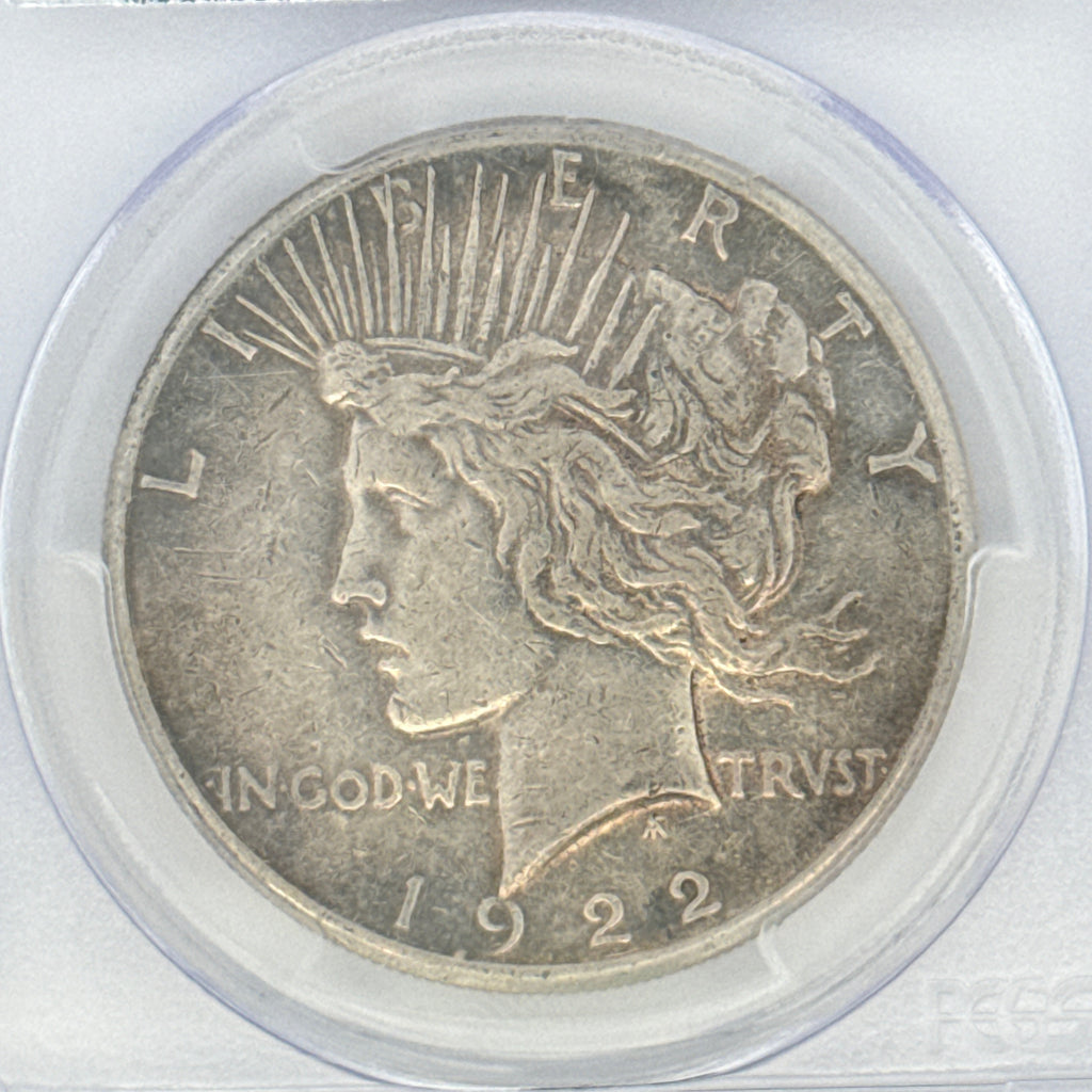1922-S Peace Silver Dollar VF35 PCGS Graded