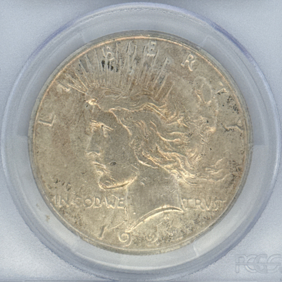 1922-S Peace Silver Dollar AU50 PCGS Graded
